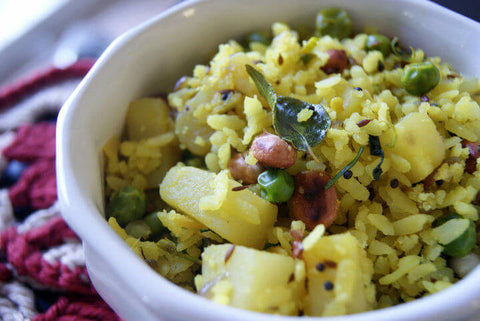 The Traditional Potato Poha