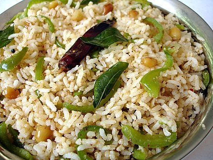 Capsicum Rice - A Healthy Lunch Box Idea for Kids