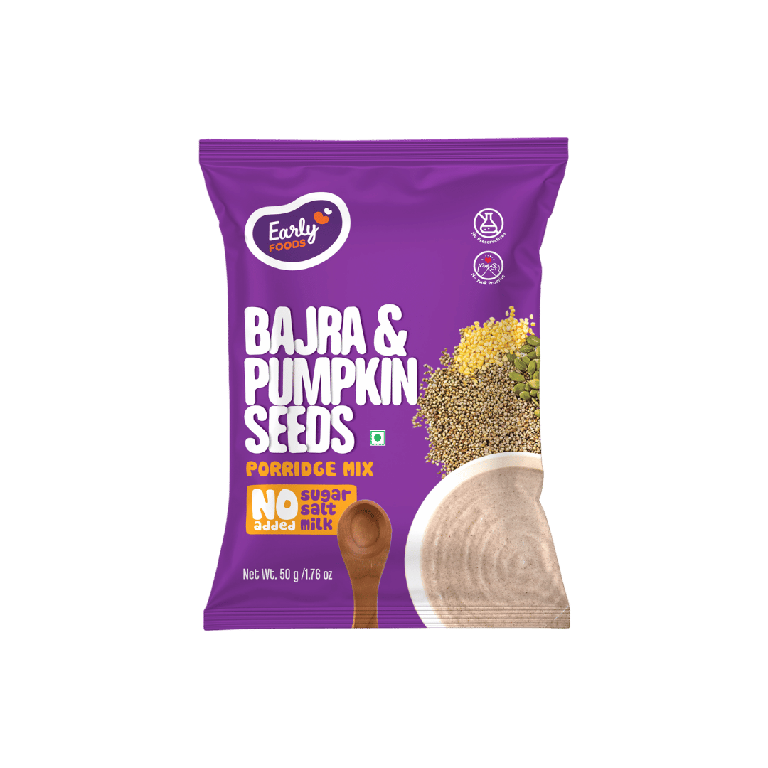 Buy Bajra Pumpkin Seeds Porridge - Trial Pack | Early Foods