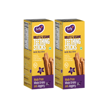 Pack of 2 - Millet Sesame Teething Sticks