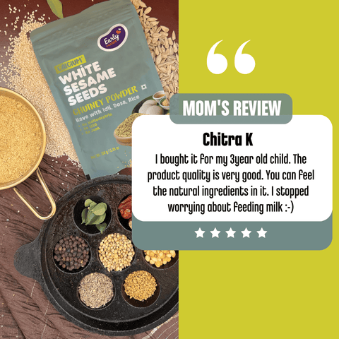 Pack of 2 - Chutney Powder Combo (White Sesame, Moringa)