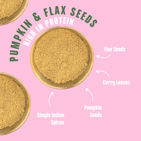 Trial Pack - Pumpkin & Flax Seeds Chutney Powder