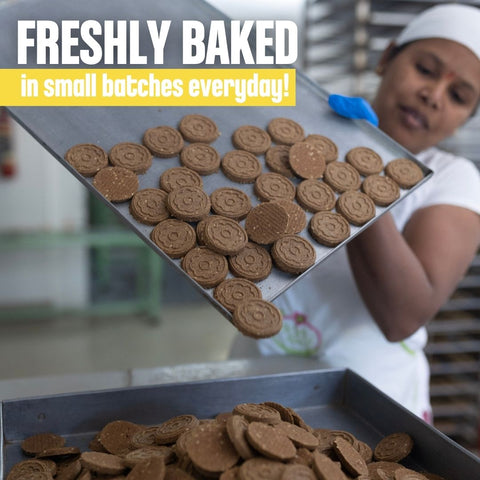 Pack of 2 - Ajwain, Dry Fruits Jaggery Cookies