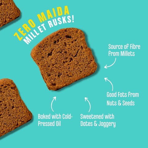 Twin Pack - Jowar Millet Rusk