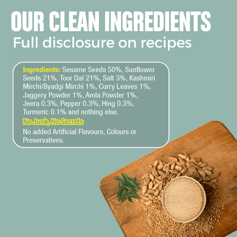 Trial Pack - Sesame Seeds Chutney Powder