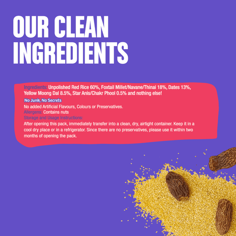 Trial Pack - Foxtail Millet & Dates Porridge Mix