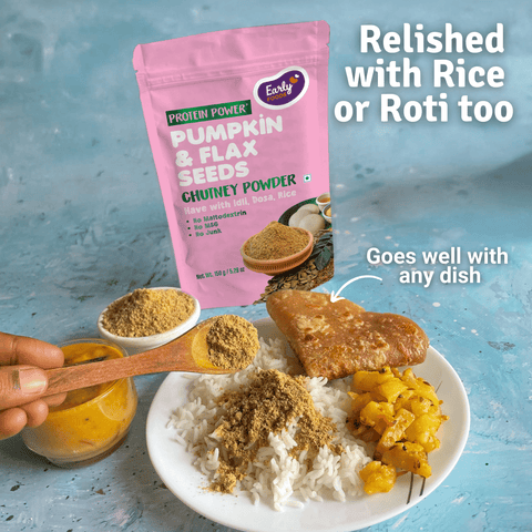 Twin Packs - Pumpkin & Flax Seeds Chutney Powder