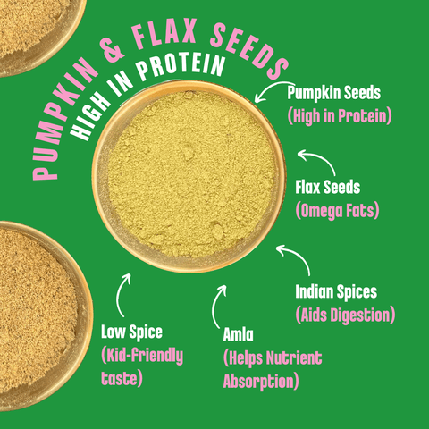 Twin Packs - Pumpkin & Flax Seeds Chutney Powder