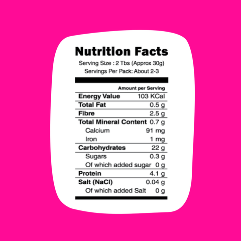 Trial Pack - Sprouted Ragi Porridge Mix (Plain)
