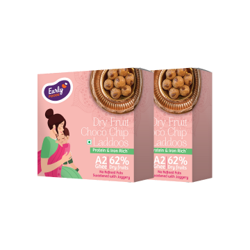 Twin Pack - Dry Fruit Choco Chip A2 Ghee Laddoo