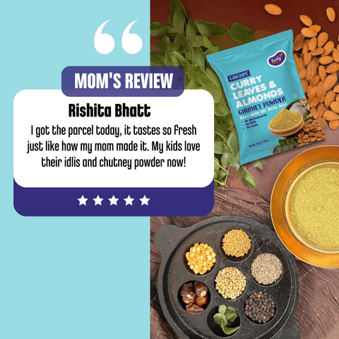 Trial Packs - Combo of 3 Chutney Powders(Curry Leaves, Black Sesame & Moringa Leaves)