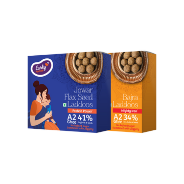 Pack of 2 - Bajra & Jowar Ghee Laddoos