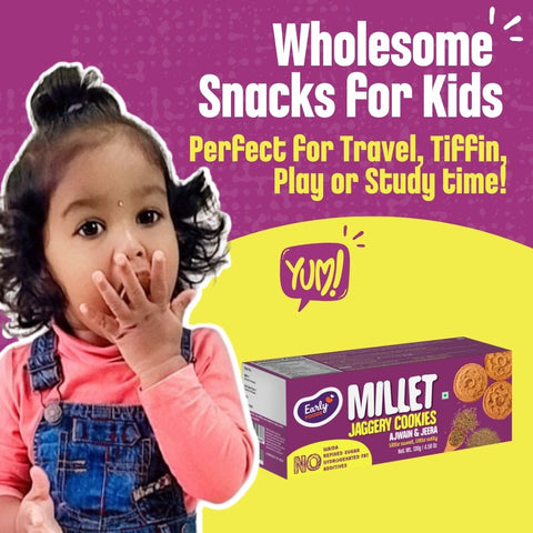 Pack of 6 - Millet Jaggery Cookies