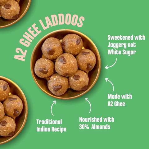Twin Pack - Dry Fruit Choco Chip A2 Ghee Laddoo