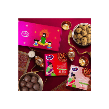 Pack of 2 - Ragi Chocolate & Dry Fruit Choco Chip A2 Ghee Laddoos
