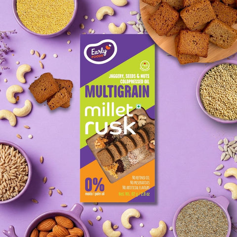 Chota Pack - Multigrain Millet Rusk