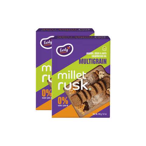 Twin Pack - Multigrain Millet Rusk