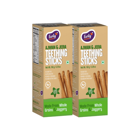 Pack of 2 - Ajwain Teething Sticks