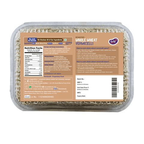 Whole Wheat Vermicelli