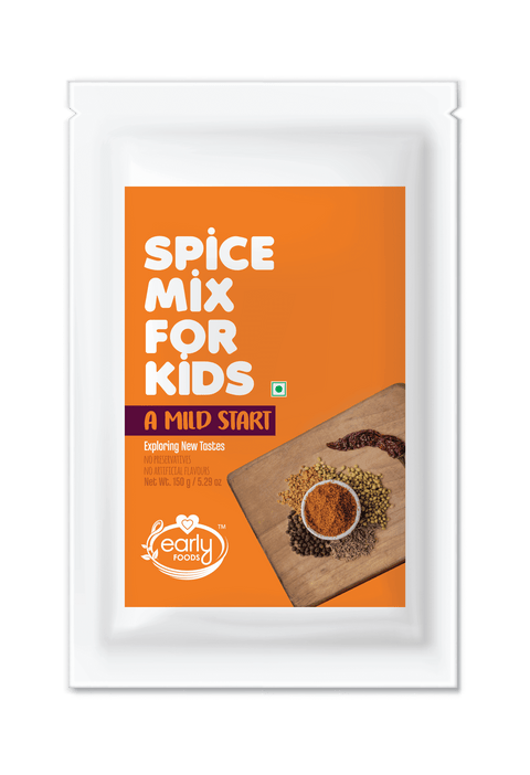 Combo of Spice Mix Chutney Powders For Kids (Spice Mix, Curry Leaves & Almonds, White Sesame Seeds and Pumpkin & Flax Seeds Chutney Powders)