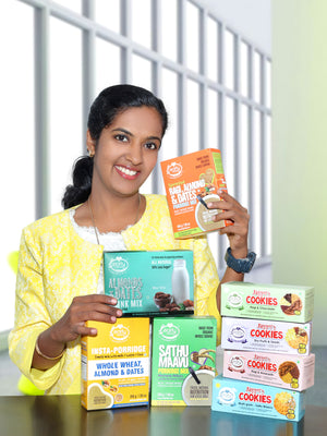 Yourstory covers the journey of Shalini Santhosh Kumar, Founder of Early Foods