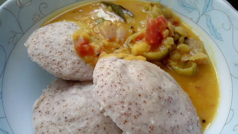 Steamed Ragi Idli or Millet Idlis
