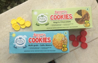 LittleFoodDiary 4.5/5 Rating for Early Foods Jaggery Cookies for Kids