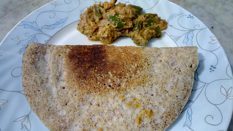 Ragi Dosa Made From Millets & No Rice