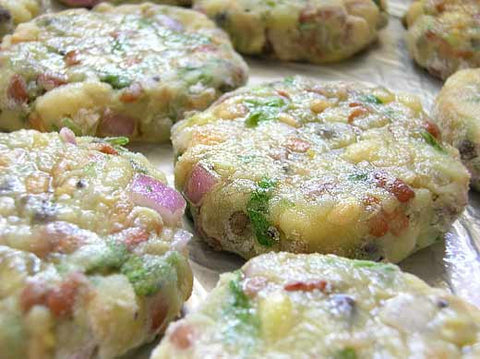 Baked Sprout Cutlets