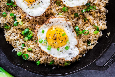 Easy Egg and Capsicum Rice