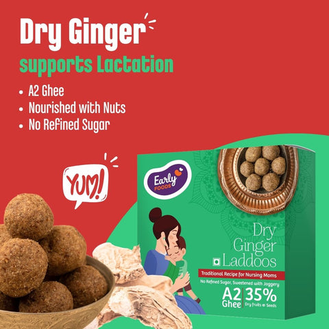 Pack of 2 - Gond & Dry Ginger A2 Ghee Laddoos