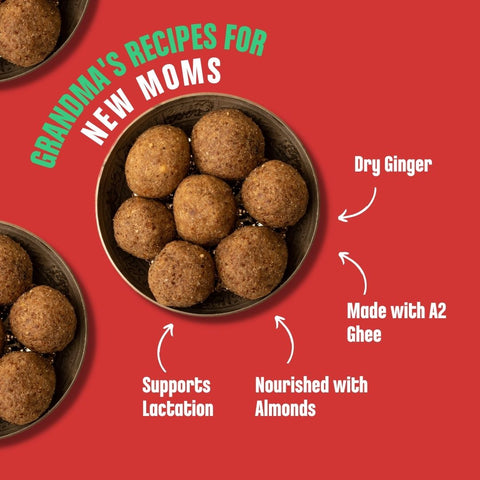 Pack of 2 - Gond & Dry Ginger A2 Ghee Laddoos