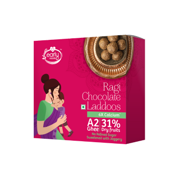Ragi Chocolate A2 Ghee Laddoos