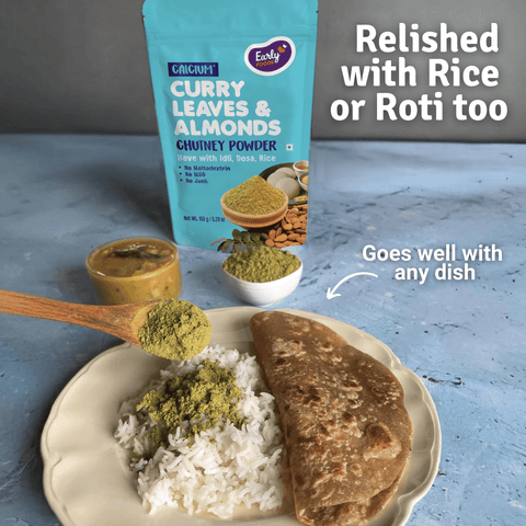 Pack of 3 - Chutney Powder Combo (Curry Leaves, Black Sesame, Moringa)