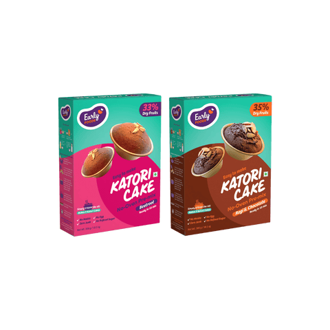 Pack of 2- Beetroot & Ragi Choco Katori Cake Mix