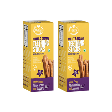 Pack of 2 - Millet Sesame Teething Sticks