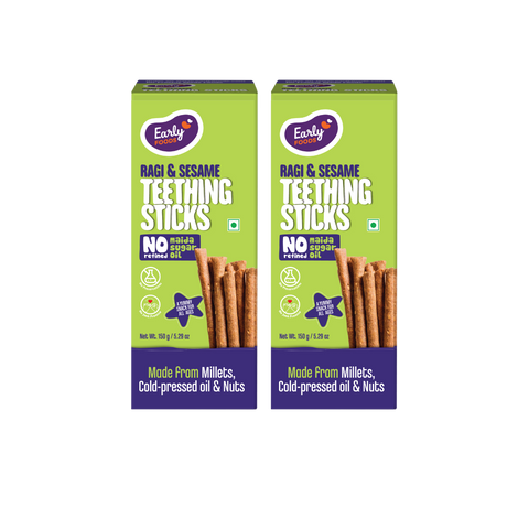 Pack of 2 - Ragi Sesame Teething Sticks