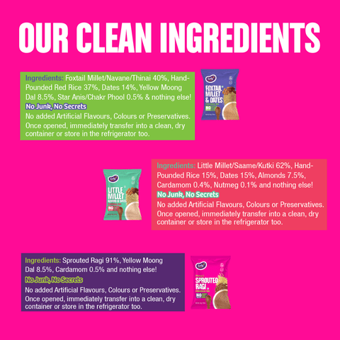 Trial Pack of 6 Porridge Mix - Stage 3