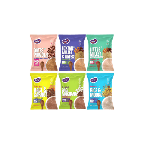 Trial pack of 6 Porridge Mix- Stage 1