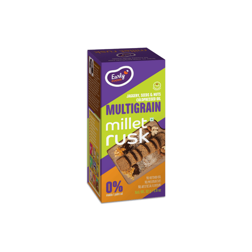 Millet Rusks – Early Foods India