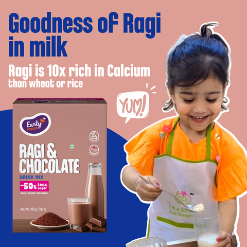 Ragi & Chocolate Drink Mix