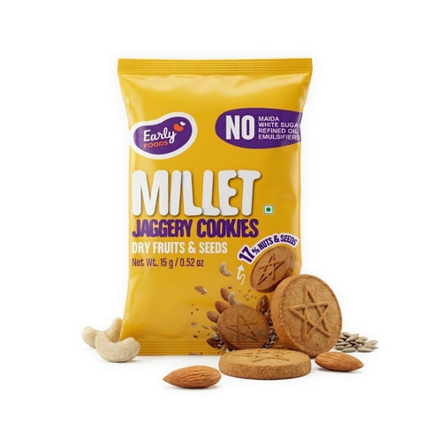 Pack of 32 - Dry Fruit Jaggery Cookies