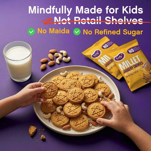 Pack of 32 - Dry Fruit Jaggery Cookies