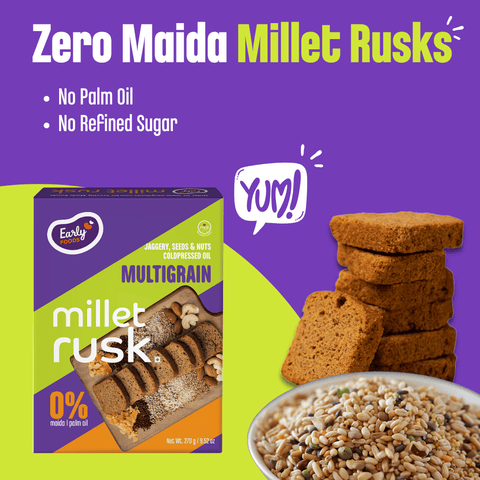 Multigrain Millet Rusk