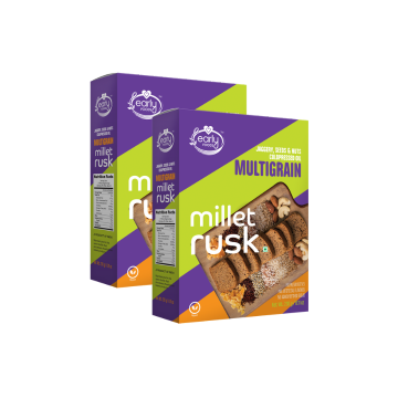 Twin Pack - Multigrain Millet Rusk