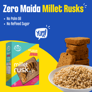 Pack of 2 - Jowar Millet Rusk