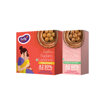 Pack of 2 - Sathu & Dry Fruits Choco Chip Laddoos