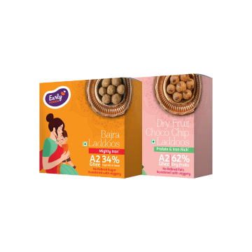 Pack of 2 - Bajra & Dry Fruits Choco Chip Laddoos