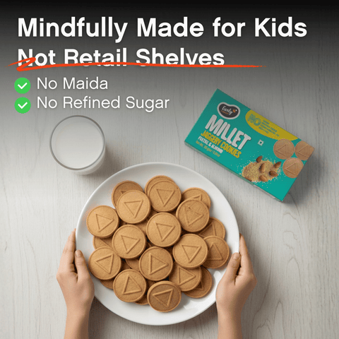 Chota Pack- Foxtail Almond Jaggery Cookies