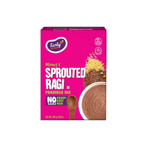 Moong & Sprouted Ragi Porridge Mix